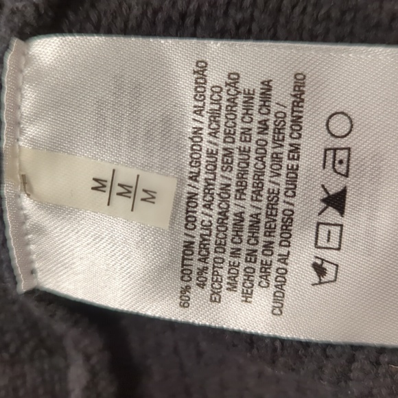 T Tahari Black Fringe Knit Sweater Cardigan - Picture 7 of 7